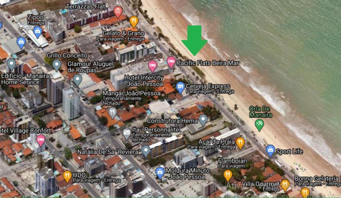 Apartamento De 2 Quartos Com Pe Na Areia Em Manaira โจเอาเปสโซอา ภายนอก รูปภาพ